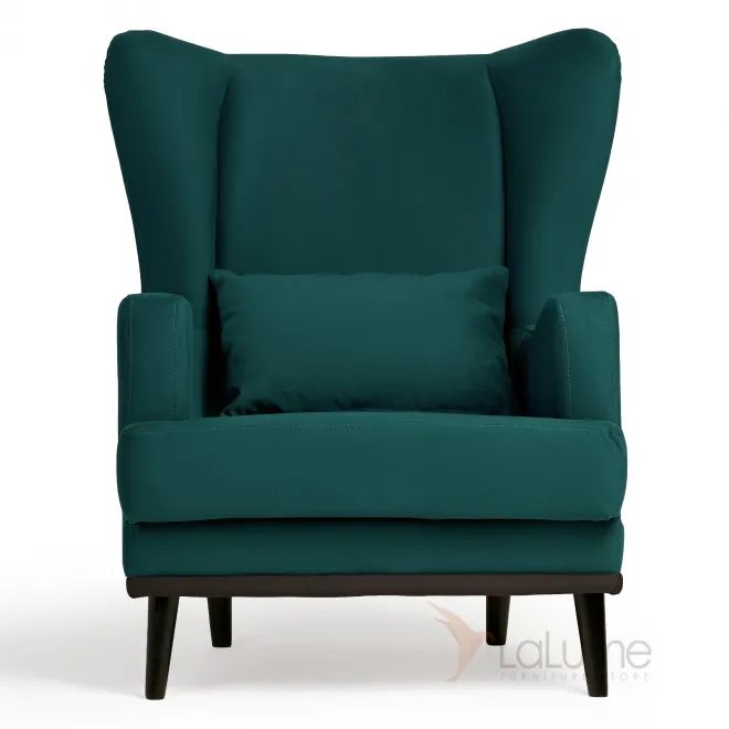 Кресло Оскар темно-зеленый Zara izymrud