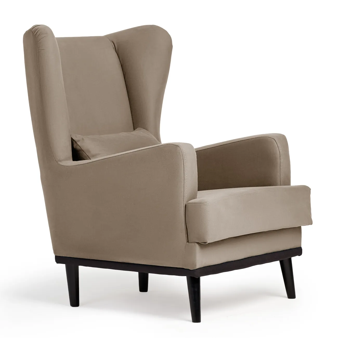 Уютное и стильное кресло Оскар в темно-бежевом цвете для вашего идеального отдыха