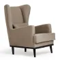 Уютное и стильное кресло Оскар в темно-бежевом цвете для вашего идеального отдыха