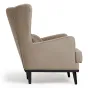 Уютное и стильное кресло Оскар в темно-бежевом цвете для вашего идеального отдыха