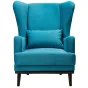 Уютное и стильное кресло Оскар в бирюзовом цвете для вашего уюта и комфорта