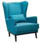Уютное и стильное кресло Оскар в бирюзовом цвете для вашего уюта и комфорта