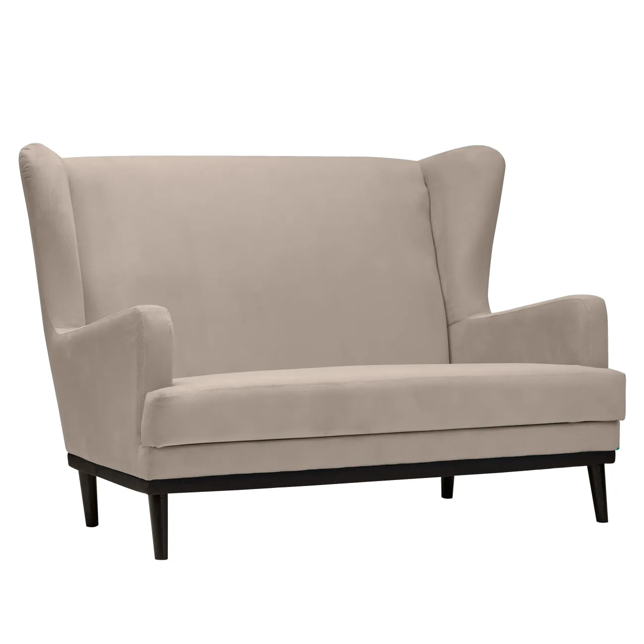 Уютный и стильный прямой диван Оскар в темно-бежевом оттенке от MaseratiCamel