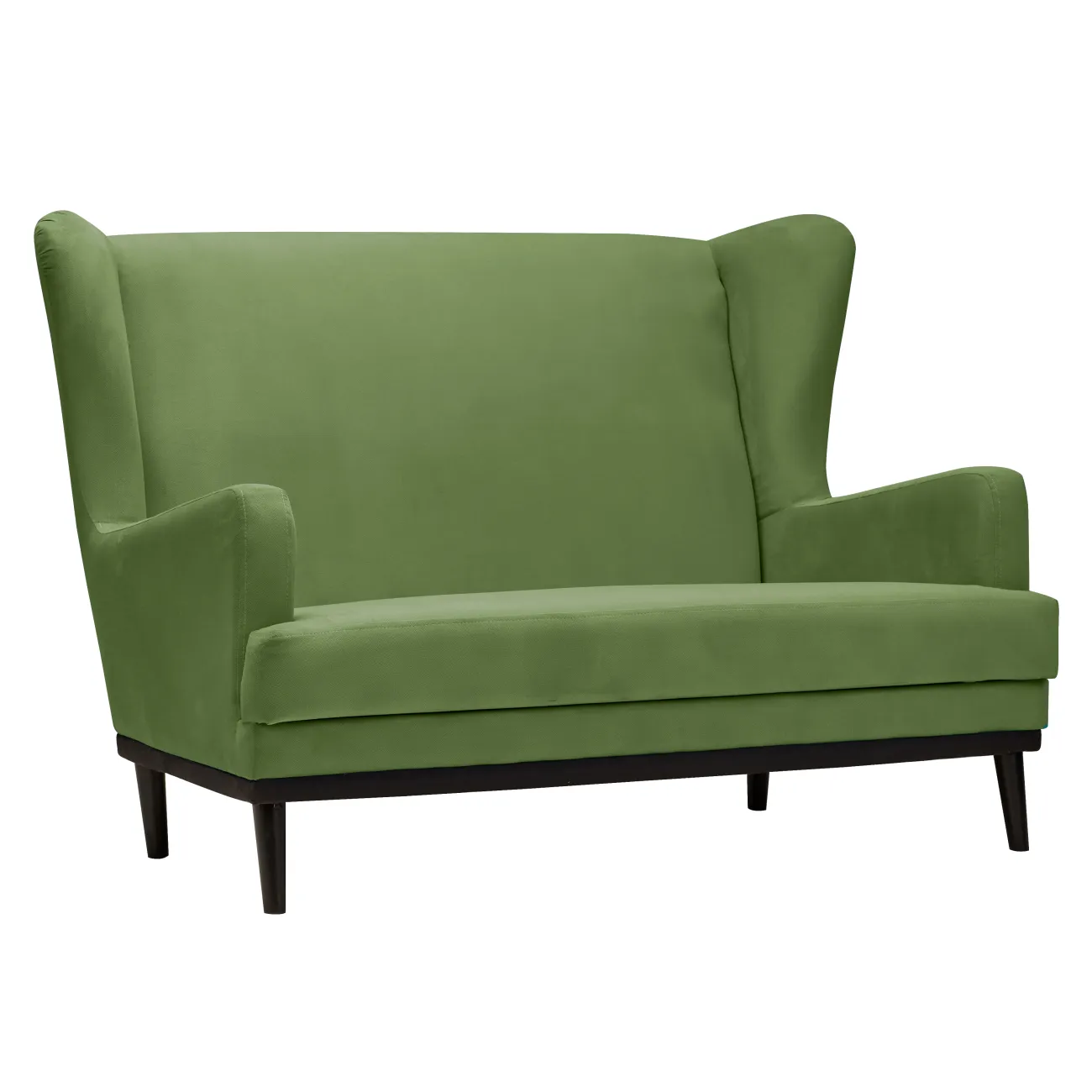 Уютный и стильный прямой диван Оскар в зеленом цвете от MaseratiGreen