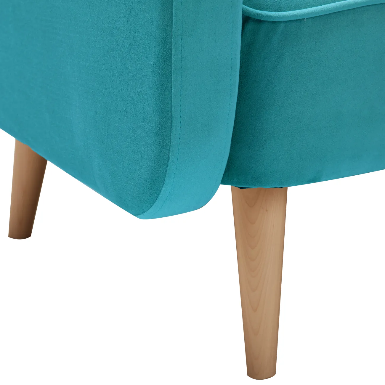 Уютный и стильный: прямой диван Малютка голубой от zaraazur