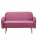 Прямой диван Малютка розовый zarabordo