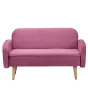 Уютный и стильный: розовый прямой диван Малютка zarabordo