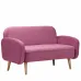 Прямой диван Малютка розовый zarabordo