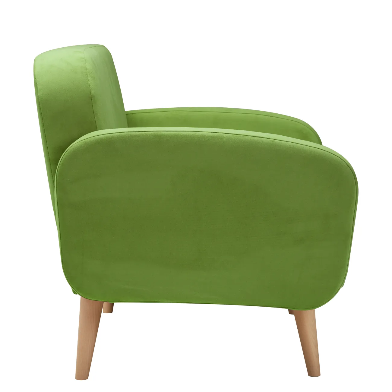 Уютный и стильный: зеленый прямой диван Малютка от zaragreen