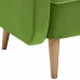 Прямой диван Малютка зеленый zaragreen