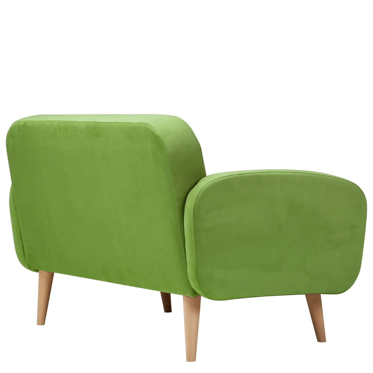 Уютный и стильный: зеленый прямой диван Малютка от zaragreen