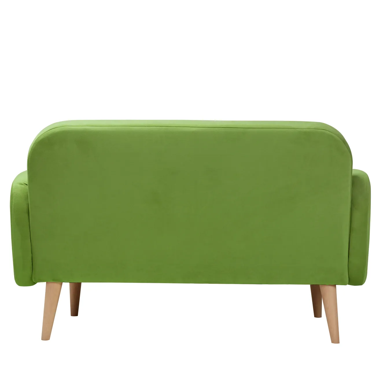 Уютный и стильный: зеленый прямой диван Малютка от zaragreen