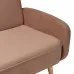 Прямой диван Малютка светло-коричневый zaralightbrown