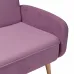Прямой диван Малютка светло-розовый zarapastee