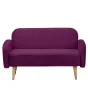 Уютный и стильный: прямой диван Малютка фиолетового цвета от zaraviolet