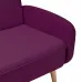 Прямой диван Малютка фиолетовый zaraviolet