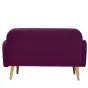 Уютный и стильный: прямой диван Малютка фиолетового цвета от zaraviolet