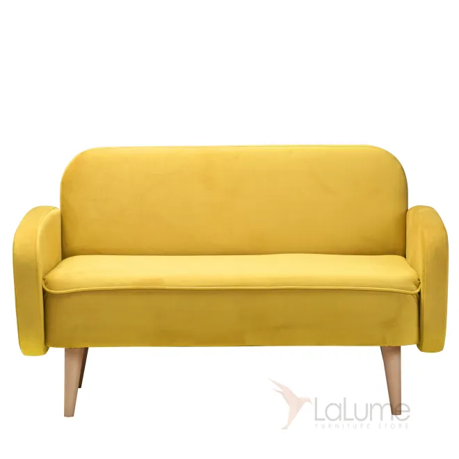 Яркий и уютный: желтый прямой диван Малютка для вашего дома! Яркий и уютный: желтый прямой диван Малютка для вашего дома!