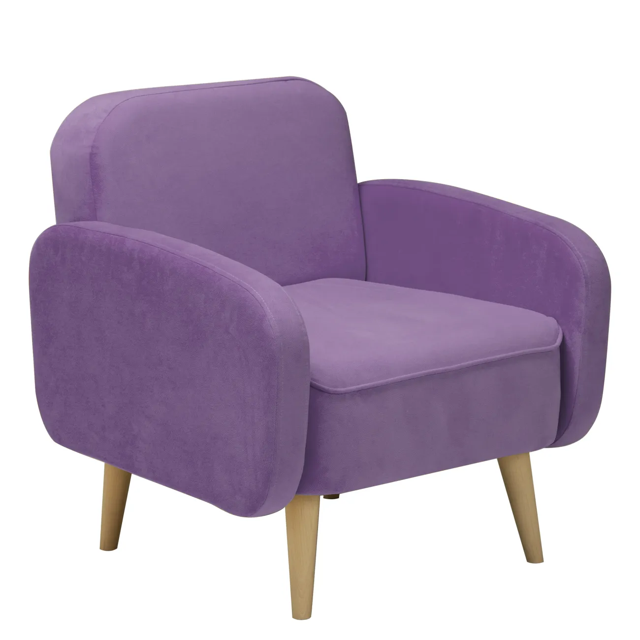Уютное и стильное кресло Малютка в фиолетовом цвете от Maserati - идеальный выбор для вашего интерьера!