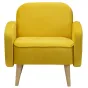 Элегантное кресло Малютка в ярком желтом цвете Maserati-yellow - идеальное сочетание стиля и комфорта