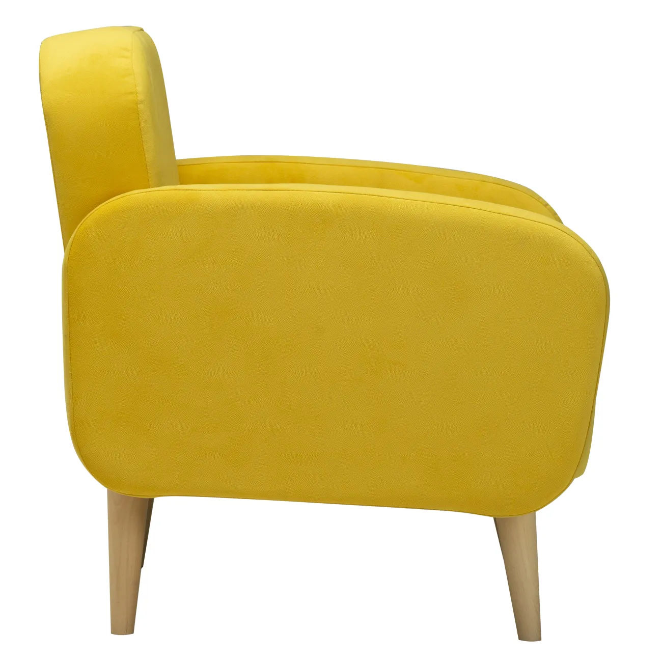 Элегантное кресло Малютка в ярком желтом цвете Maserati-yellow - идеальное сочетание стиля и комфорта
