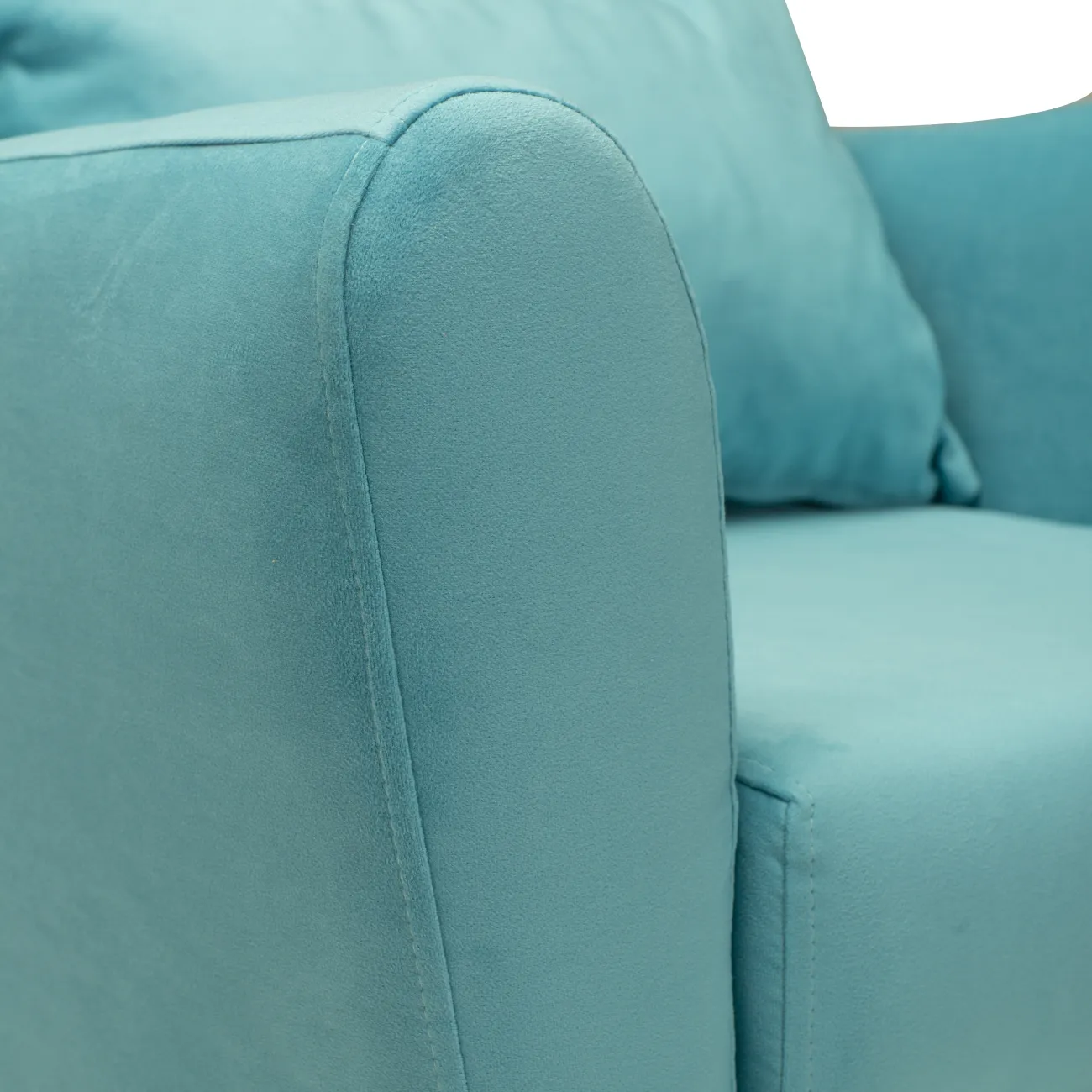 Уютное и стильное кресло Либерти голубого цвета - идеальное дополнение для вашего интерьера