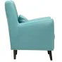 Уютное и стильное кресло Либерти голубого цвета - идеальное дополнение для вашего интерьера