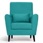 Уютное и стильное кресло Либерти в бирюзовом цвете - идеальное решение для вашего интерьера!