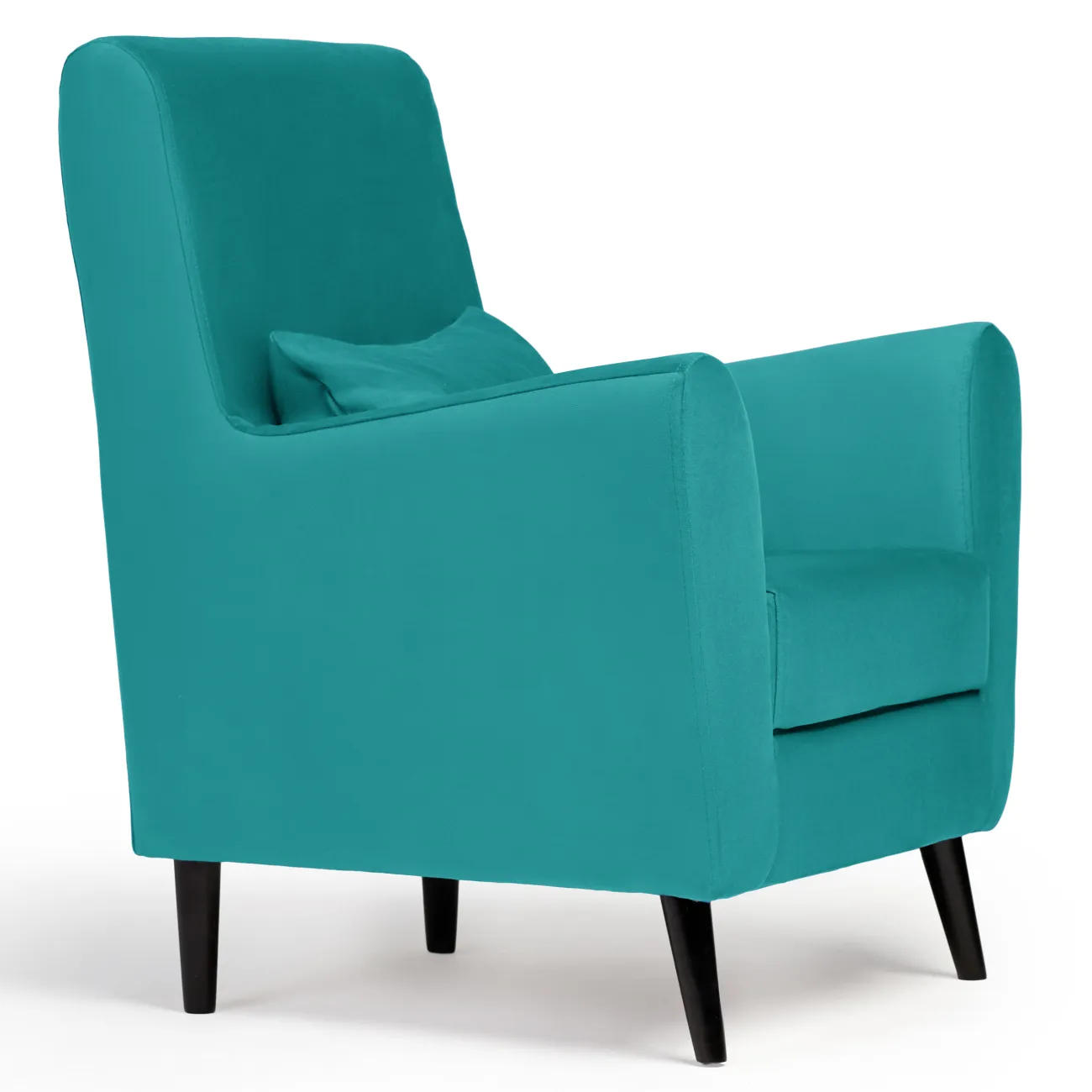 Уютное и стильное кресло Либерти в бирюзовом цвете - идеальное решение для вашего интерьера!