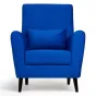 Уютное и стильное кресло Либерти в синем цвете - идеальный акцент для вашего интерьера!
