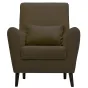 Элегантное и комфортное кресло Либерти в коричневом цвете со скидкой 20%