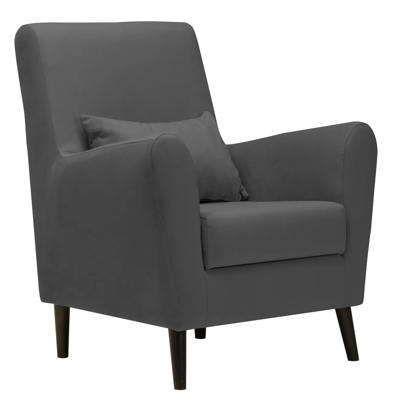 Удобство и стиль: Кресло Либерти серого цвета zaragray18