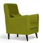 Уютное и стильное кресло Либерти в зеленом цвете - идеальный выбор для вашего интерьера!