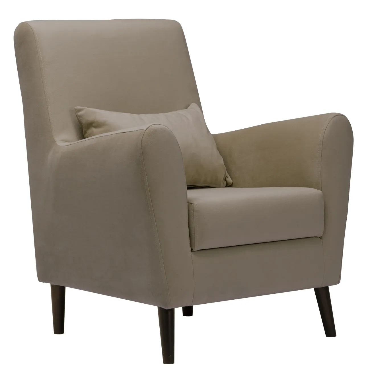 Уютное и стильное кресло Либерти в темно-бежевом цвете - идеальное решение для вашего дома!