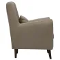 Уютное и стильное кресло Либерти в темно-бежевом цвете - идеальное решение для вашего дома!