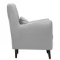 Уютное и стильное кресло Либерти в светло-сером оттенке - идеальное решение для вашего интерьера!