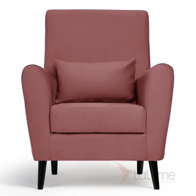 Уютное и стильное кресло Либерти в светло-розовом цвете - идеальный акцент для вашего интерьера!