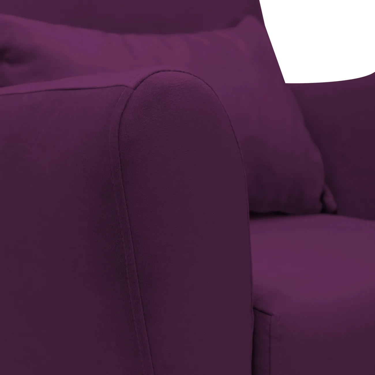 Уютное и стильное кресло Либерти в фиолетовом цвете - создайте уют в своем интерьере!