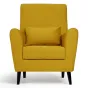 Яркое и стильное кресло Либерти желтого цвета - добавьте яркости в свой интерьер!