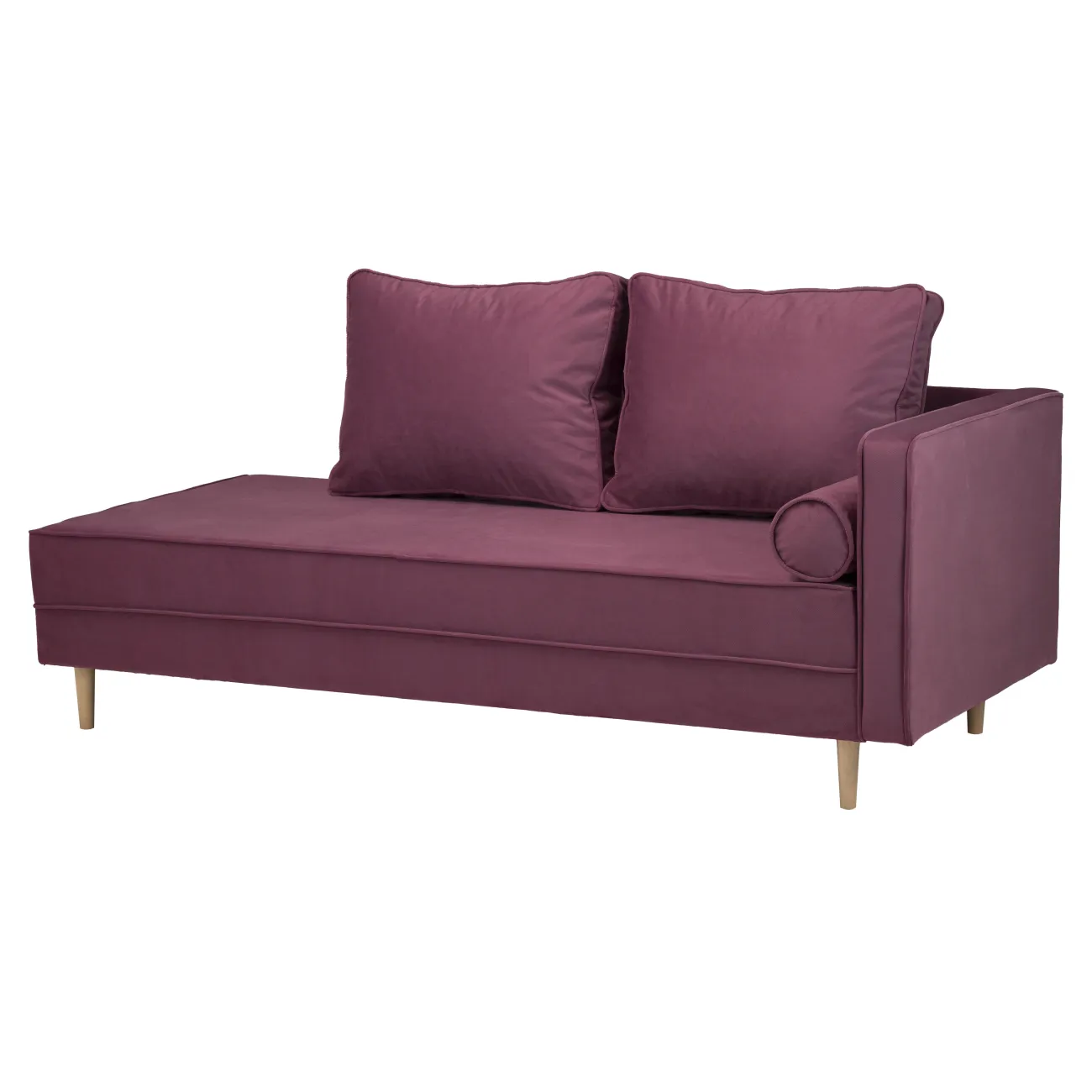 Уютный и стильный: Диван Блюз бордового цвета Zara bordo 84