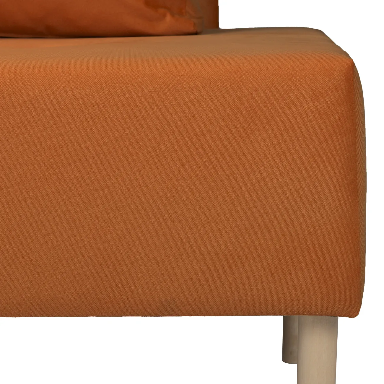 Уютный и стильный: Диван Татуин оранжевого цвета Maserati orange 30