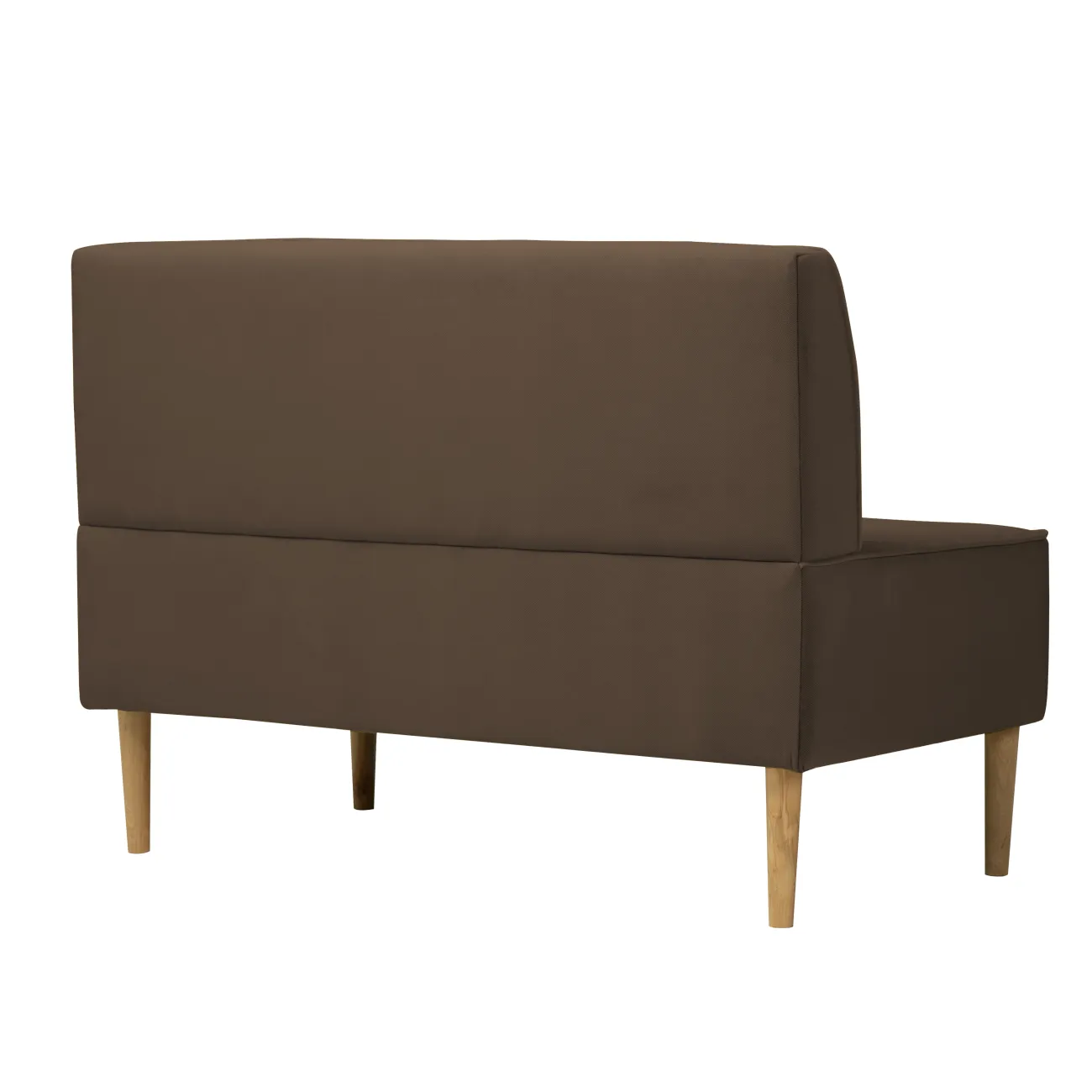 Уютный и стильный: темно-коричневый прямой диван Лагуна MaxBrown