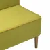 Прямой диван Лагуна зеленый MaxGreen28