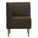 Кресло Лагуна темно-коричневый MaxBrown