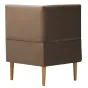 Уютное и стильное кресло Лагуна в коричневом цвете для максимального комфорта