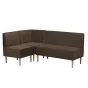Уютный и стильный: модульный диван Лагуна в темно-коричневом оттенке от MaxBrown