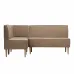 Модульный диван (комплект) Лагуна коричневый MaxLtBrown