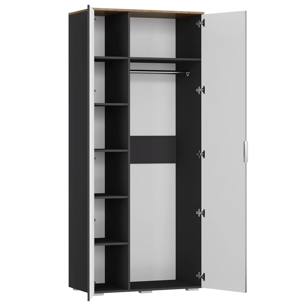 Просторный и стильный корпусный шкаф Ингрия - идеальное решение для хранения одежды