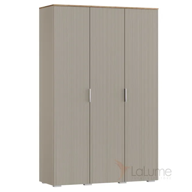 Корпусный шкаф распашной для одежды Ингрия - 7, 137х212х50 см Сантьяго DM-14145557