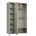 Корпусный шкаф распашной для одежды Ингрия - 7, 137х212х50 см Сантьяго DM-14145557
